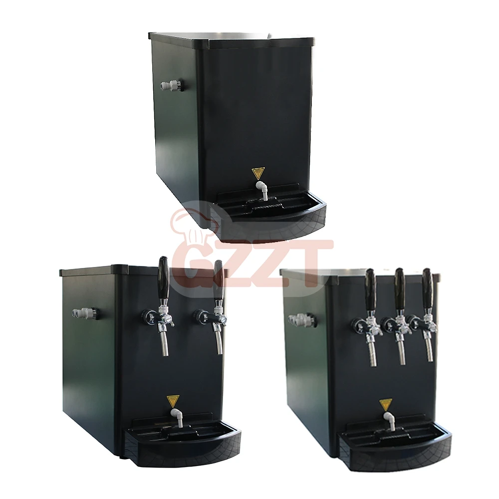 Wine Draft Beer - ビールケガレータークーラー ワインバーカウンター用ドラフトビールチラー 260W ポータブルビールディスペンサー