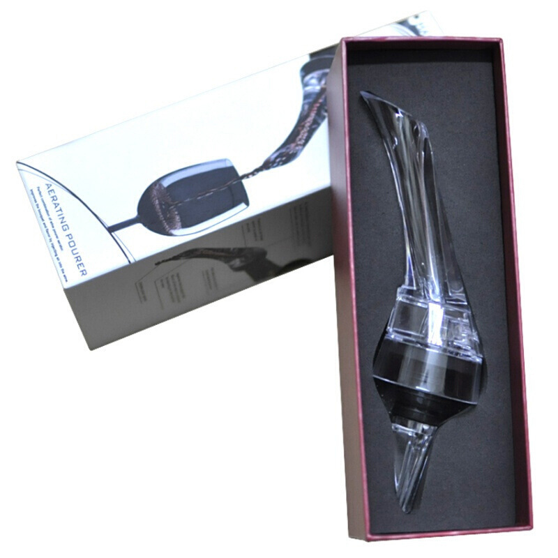 Wine Aerator Pour - マジックワインデカンターワインエアレーター注ぎ口デカンターワインエアレータークイックエアレーション注ぎツールポンプポータブルフィルター