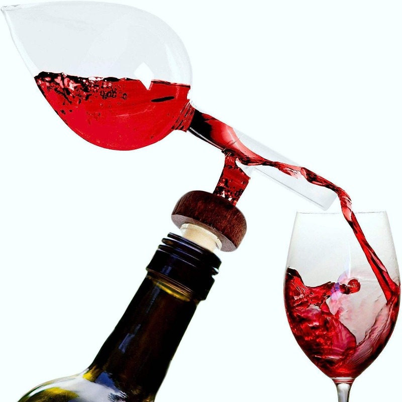 ポータブル赤ワインボトル注ぎ装置,ガラス浸漬装置,エアエアレ - Wine Aerator Pour のレビューと価格