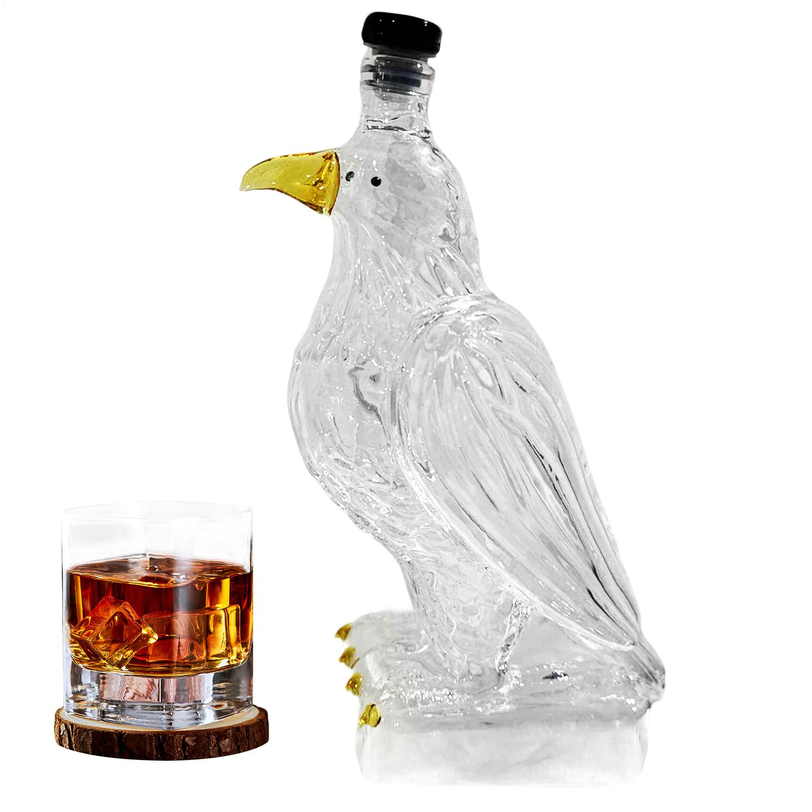 ウイスキーデカンターガラス動物型ウイスキーボトル面白いグッズ - Wine Beer Glass Set のレビューと価格