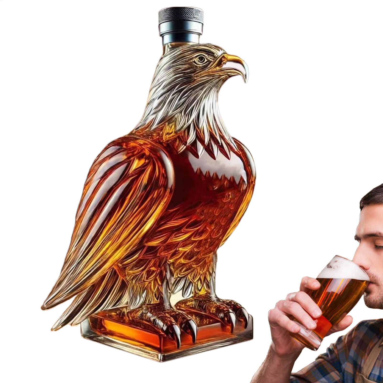 ウイスキーデカンターガラス動物型ウイスキーボトル面白いグッズ - Wine Beer Glass Set のレビューと価格