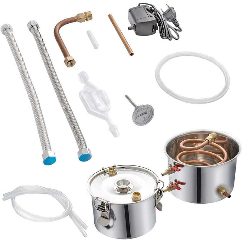 30L/50L アルコール醸造蒸留器 DIY 月光装置ステン - Wine Beer Distillation のレビューと価格