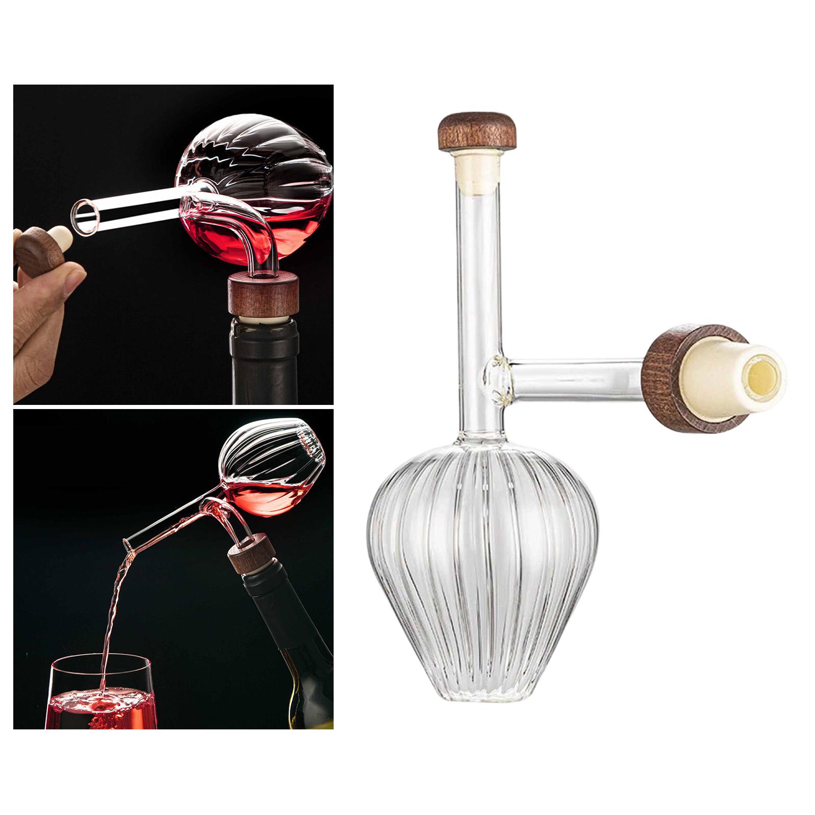 高速注ぎ口付きポータブルデカンタ、創造的なガラス製エアレータ - Wine Aerator Pour のレビューと価格