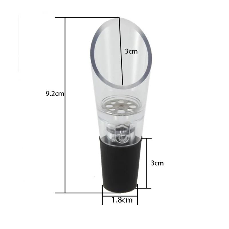 ワインデカンター、ボトルストッパー、エアエアレーションサーラ - Wine Aerator Pour のレビューと価格