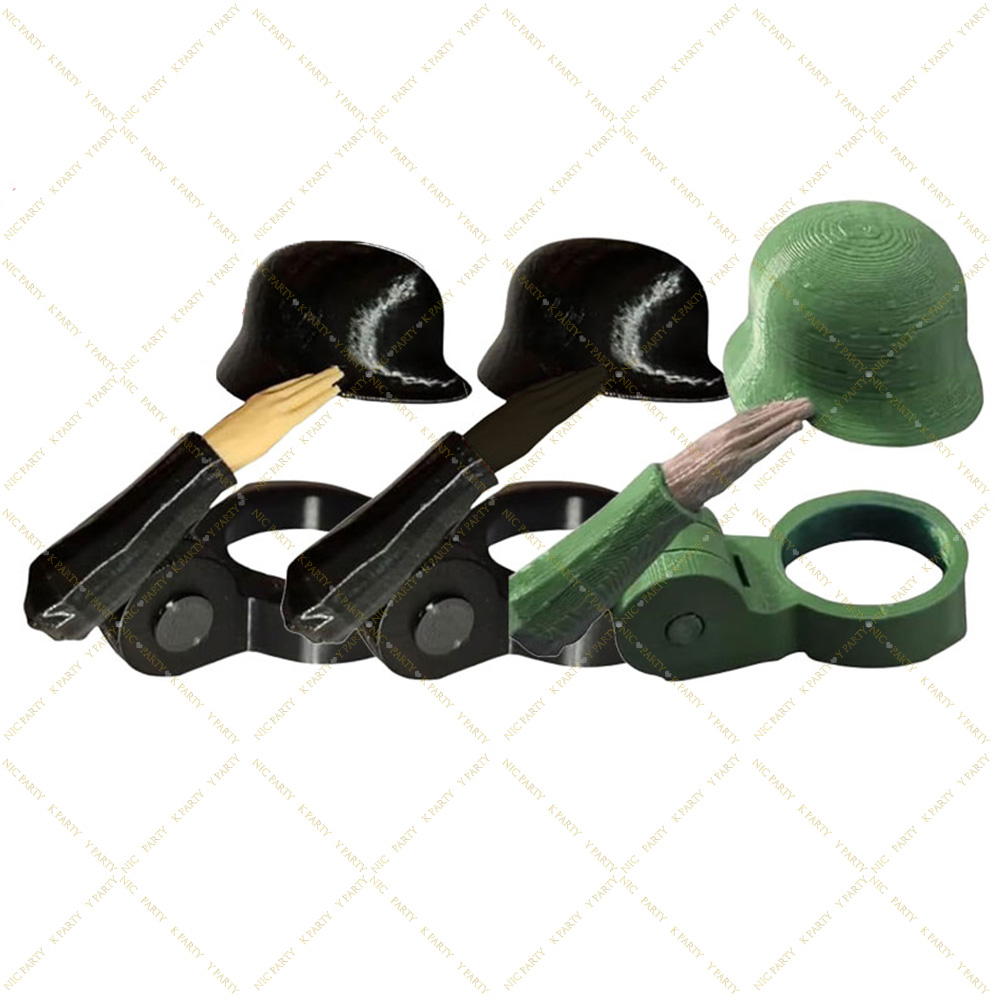 面白い兵士の敬礼ビール瓶ヘルメットクリエイティブパーティーデ - Wine Beer Hat のレビューと価格