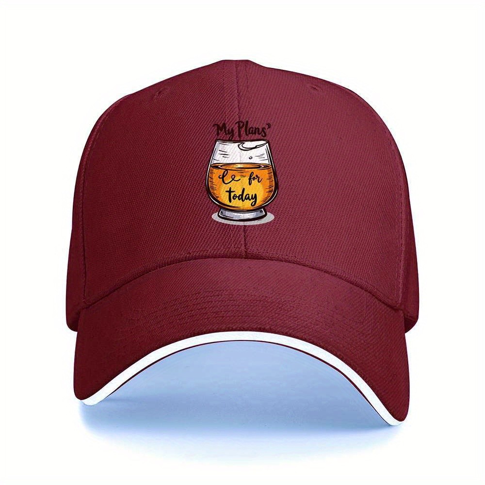My Plans ビールベースボールキャップ、面白い飲酒引用 - Wine Beer Hat のレビューと価格