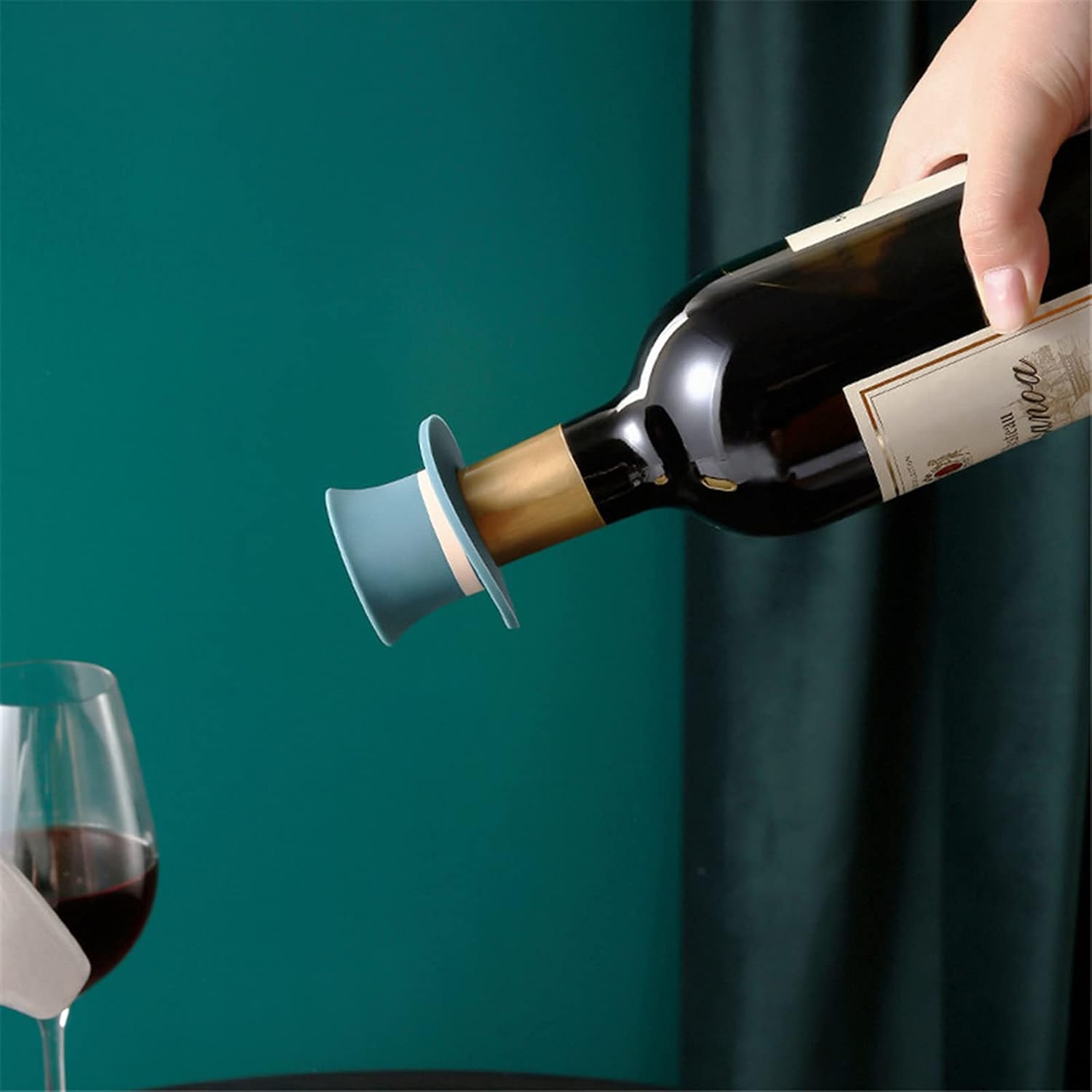 マジックハットシリコーンワインボトルストッパーハロウィン漏れ - Wine Beer Hat のレビューと価格
