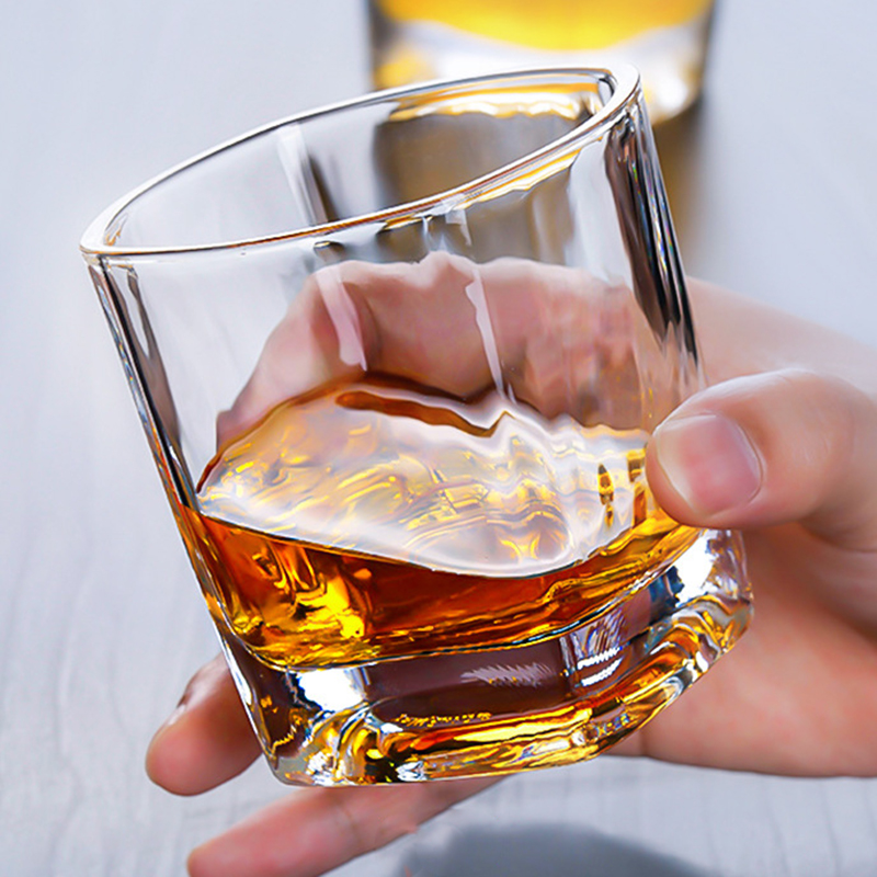 透明ガラスウイスキー,4個セット,235ml,飲料カップ,ヨ - Wine Beer Glass Set のレビューと価格