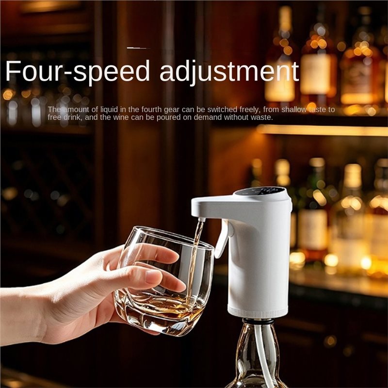 T21C 電動ワインディスペンサー エアレーター付き、自動ワ - Wine Aerator Pour のレビューと価格
