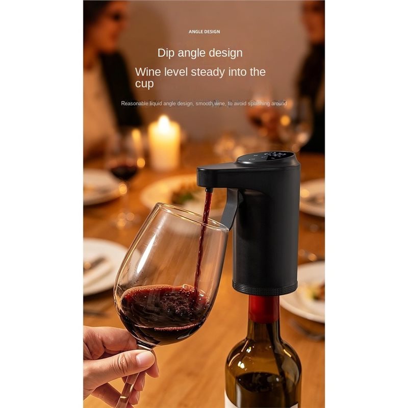 T21C 電動ワインディスペンサー エアレーター付き、自動ワ - Wine Aerator Pour のレビューと価格