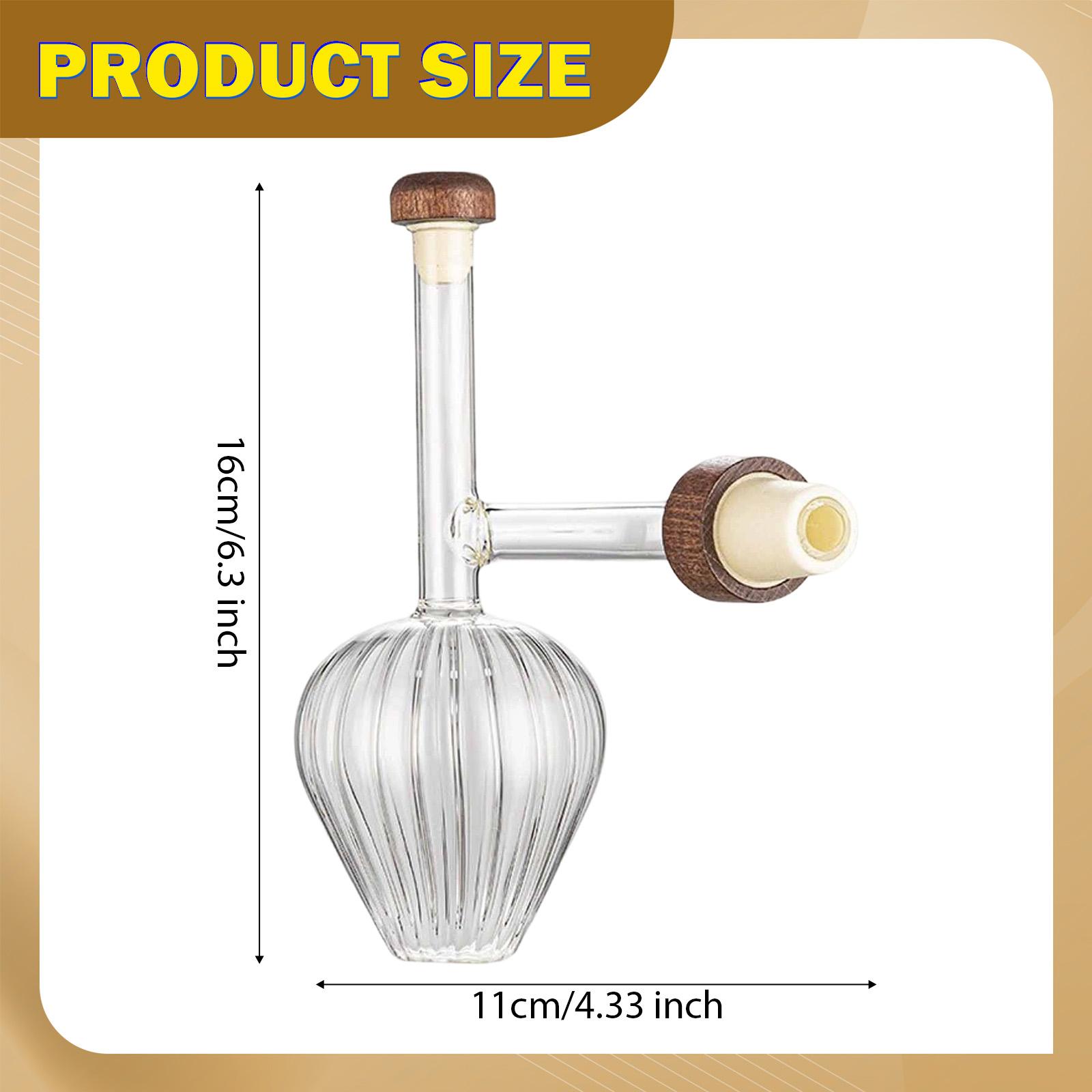 素早く注げる携帯用ツール ワインデキャンタ 透明ガラス製エア - Wine Aerator Pour のレビューと価格