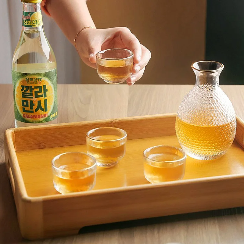 ガラスビールカップセットバーアクセサリー酒ポットドリンクウェ - Wine Beer Glass Set のレビューと価格