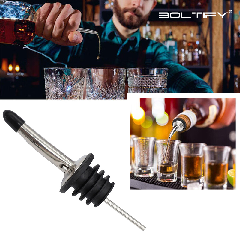 BOLTIFY シルバー酒類注ぎ口、ステンレス鋼製アルコール - Wine Aerator Pour のレビューと価格