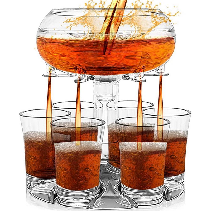 ABLN-2セット 6個のショットグラス付き ワイン・ウイス - Wine Beer Glass Set のレビューと価格