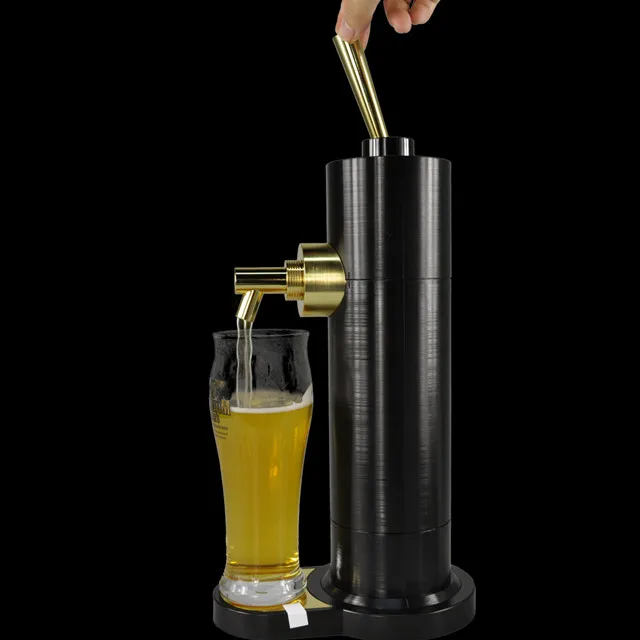 超音波ビール泡立て器 ポータブル生ビールディスペンサー 缶ビ - Wine Draft Beer のレビューと価格