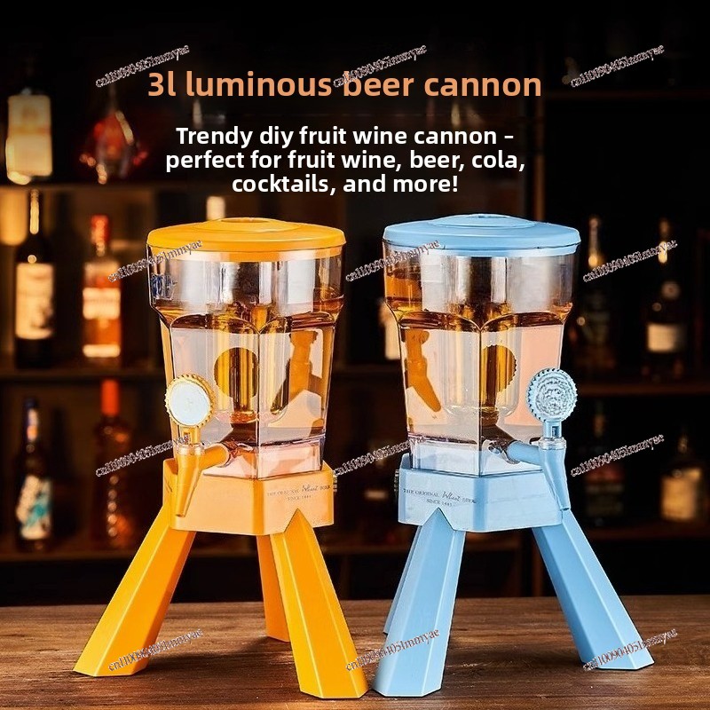 3リットルビール樽（タップ付き）ワインキャノンバー専用 イン - Wine Draft Beer のレビューと価格