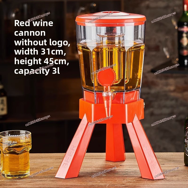 3リットルビール樽（タップ付き）ワインキャノンバー専用 イン - Wine Draft Beer のレビューと価格