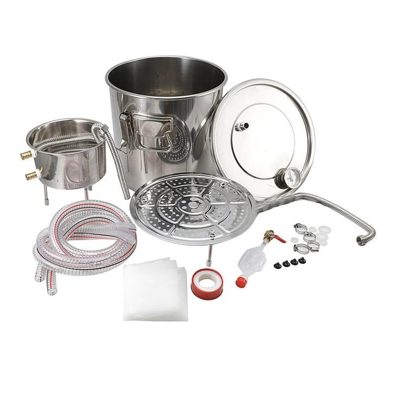 22Lアルコール蒸留器DIY月酒蒸留器ウイスキービールブラン - Wine Beer Distillation のレビューと価格