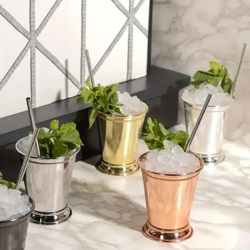 ステンレス製ミントジュレップマグ - マティーニ、モヒート、 - Wine Mix With Beer のレビューと価格