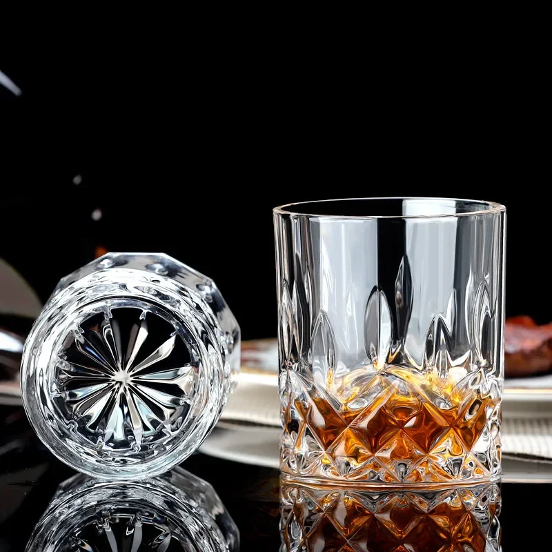 鉛フリーガラスカップ 家庭用ワイングラスセット ビール用大型 - Wine Beer Glass Set のレビューと価格