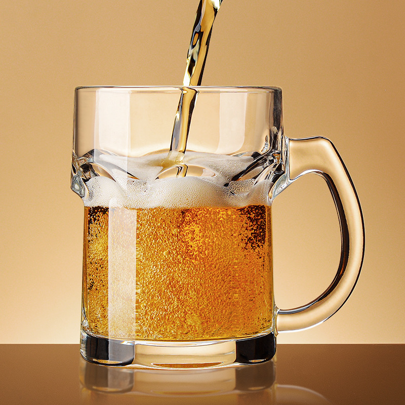 家庭用ビールジョッキ、持ち手付き、クリエイティブなネットレッ - Wine Draft Beer のレビューと価格