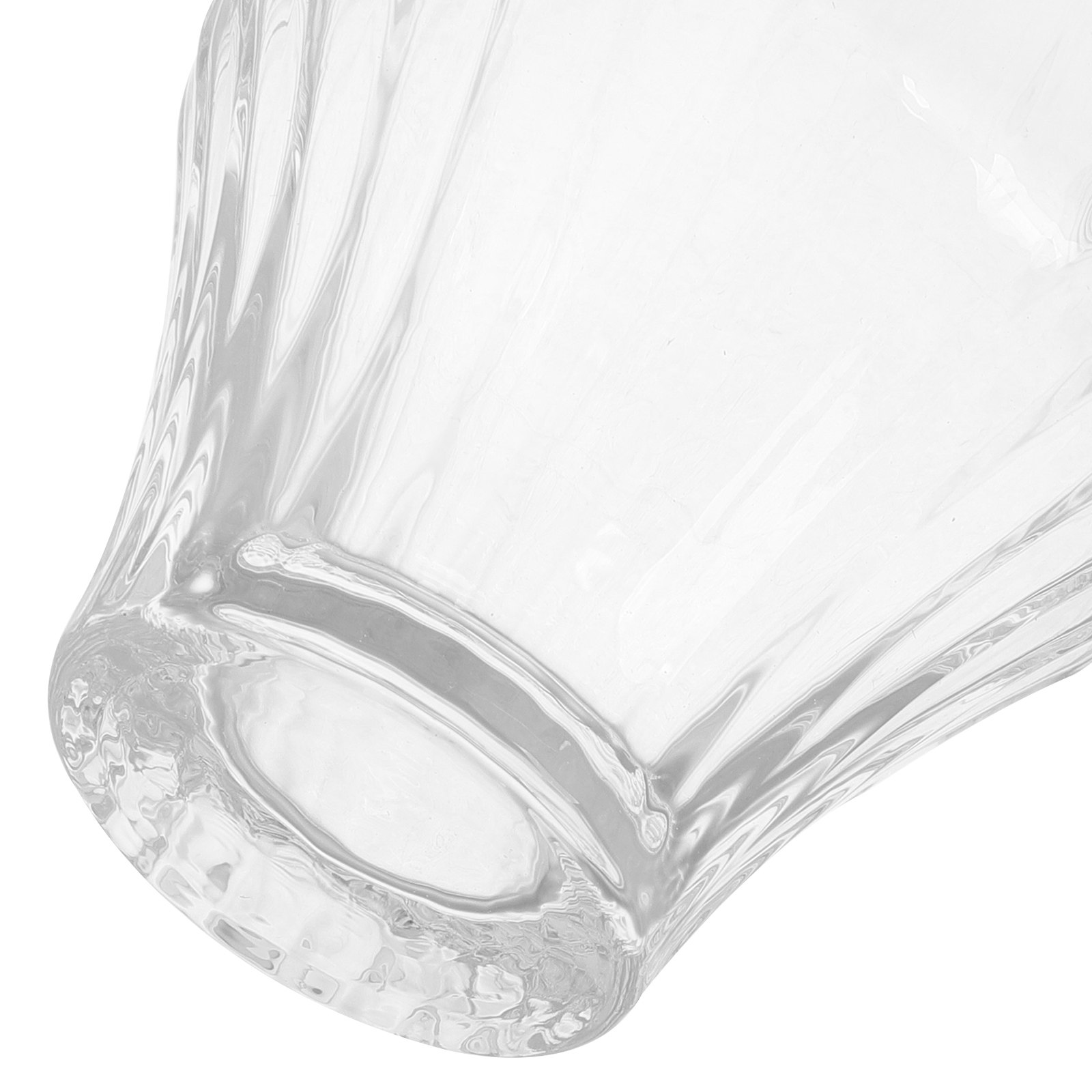 ガラス製コーヒーカップ リブデザイン 透明 150ml オフ - Wine Beer Glass Set のレビューと価格